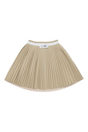 beige viscose skirt MM6 KIDS | M60999MM07FM6709